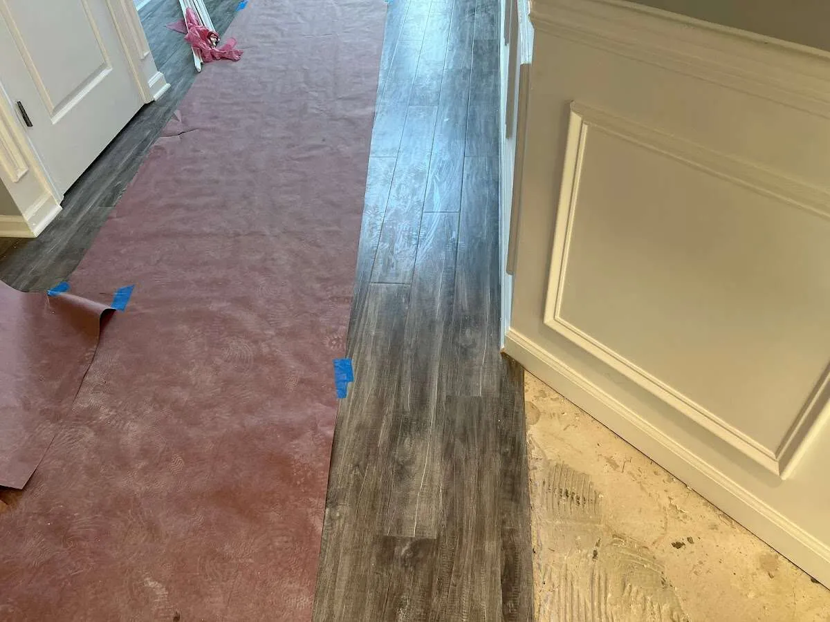 Completed marble shower restoration in Vandalia